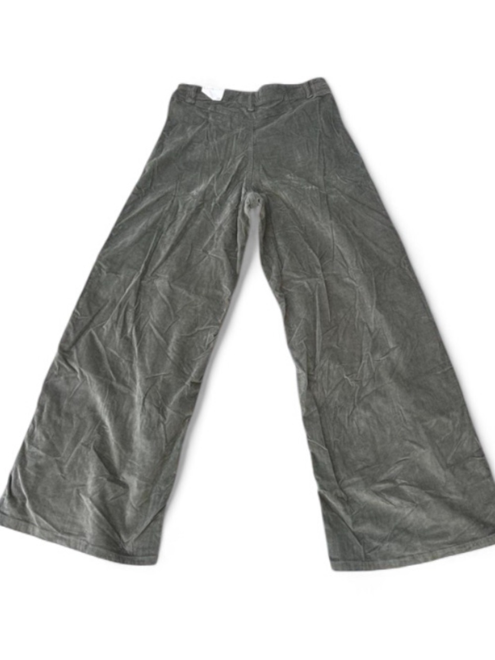 NWT We The Free Libre Cord Wide Leg Jeans Olive Green Corduroy 28 Free People - Picture 5 of 7